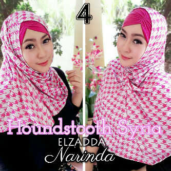 Narinda hijab houndstooth 4